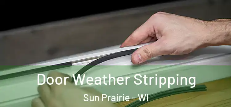 Door Weather Stripping Sun Prairie - WI