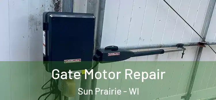 Gate Motor Repair Sun Prairie - WI
