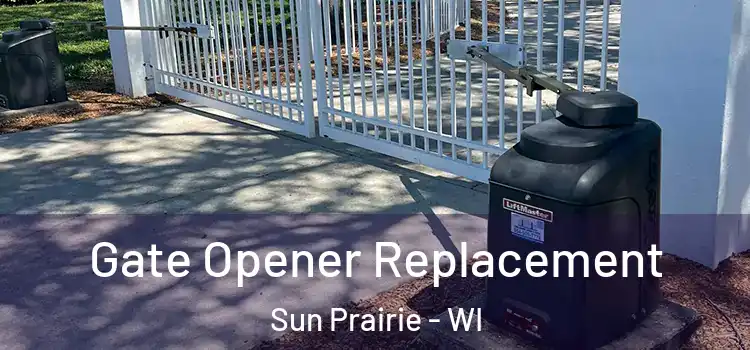 Gate Opener Replacement Sun Prairie - WI