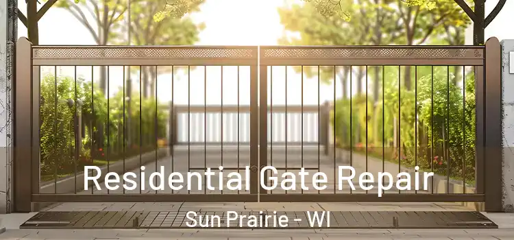Residential Gate Repair Sun Prairie - WI
