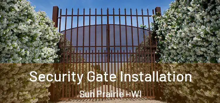 Security Gate Installation Sun Prairie - WI
