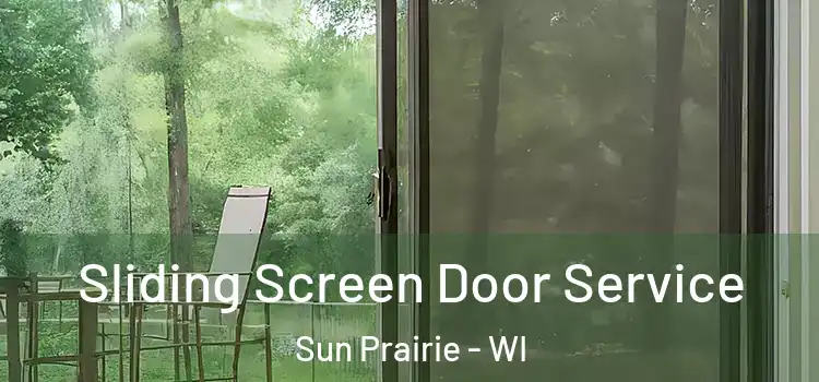 Sliding Screen Door Service Sun Prairie - WI